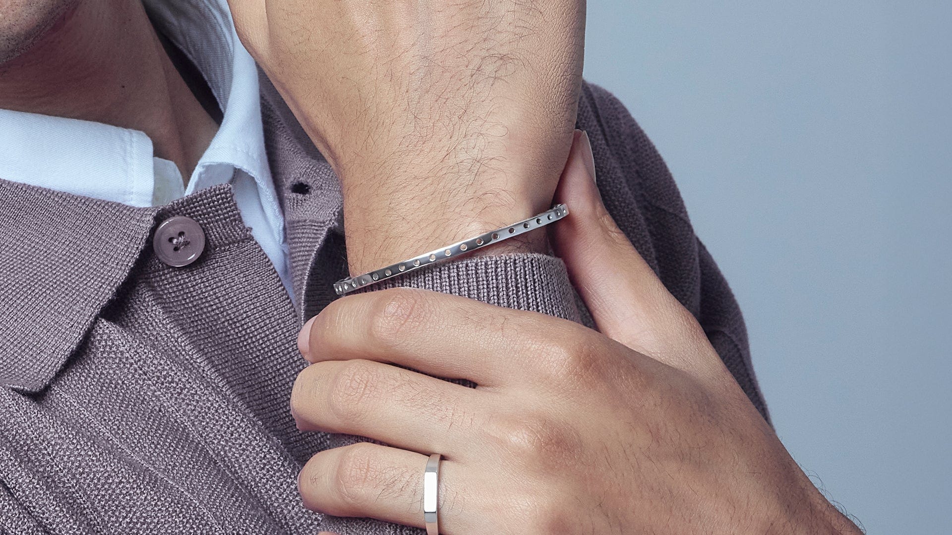 men's cuff and ring