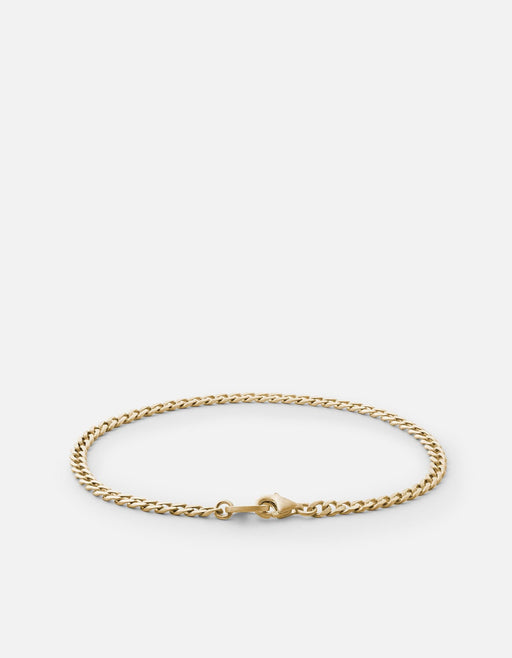 Miansai Bracelets Annex Cuban Chain Bracelet II, 14k Gold