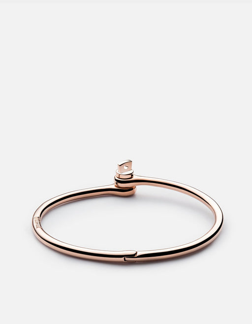 Miansai Cuffs Thin Reeve Cuff, Rose Polished Rose Plated / S