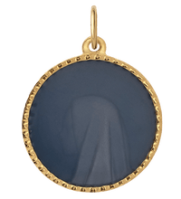 Miansai Pendants Patron Pendant w/ Blue Enamel, Gold Vermeil Blue / O/S