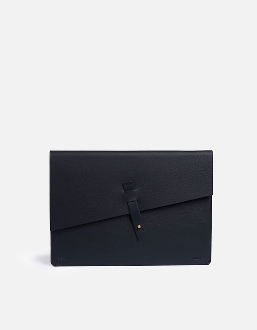 Miansai SLG Portfolio, Textured Navy Navy Blue / O/S / Monogram: No